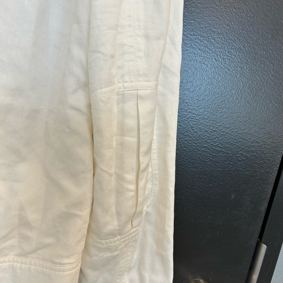 Obakki size 8 cotton,silk and suede beautiful coat in excellent used condition - Picture 3 of 16